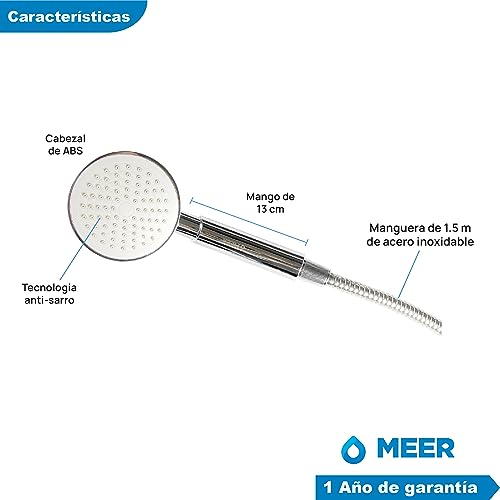 Foto 5 | Regaderas para Baño Meer-cnx Fija y de Teléfono Inoxidable