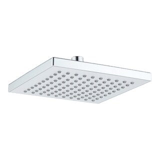 Foto 1 | Regadera Cuadrada Meer Faucets By Cnx de 20 cm de ABS Cromado Multiposición Anti-sarro y Funciona con Presión Baja