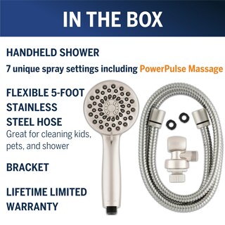 Foto 3 | Cabezal De Ducha Portátil Waterpik De Alta Presión, 7 Modos, Xpb-769me - Venta Internacional.