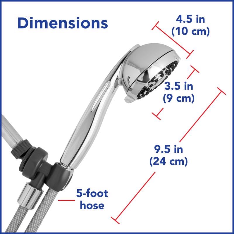 Foto 4 pulgar | Cabezal De Ducha Portátil Waterpik Powerpulse De Alta Presión - Venta Internacional.
