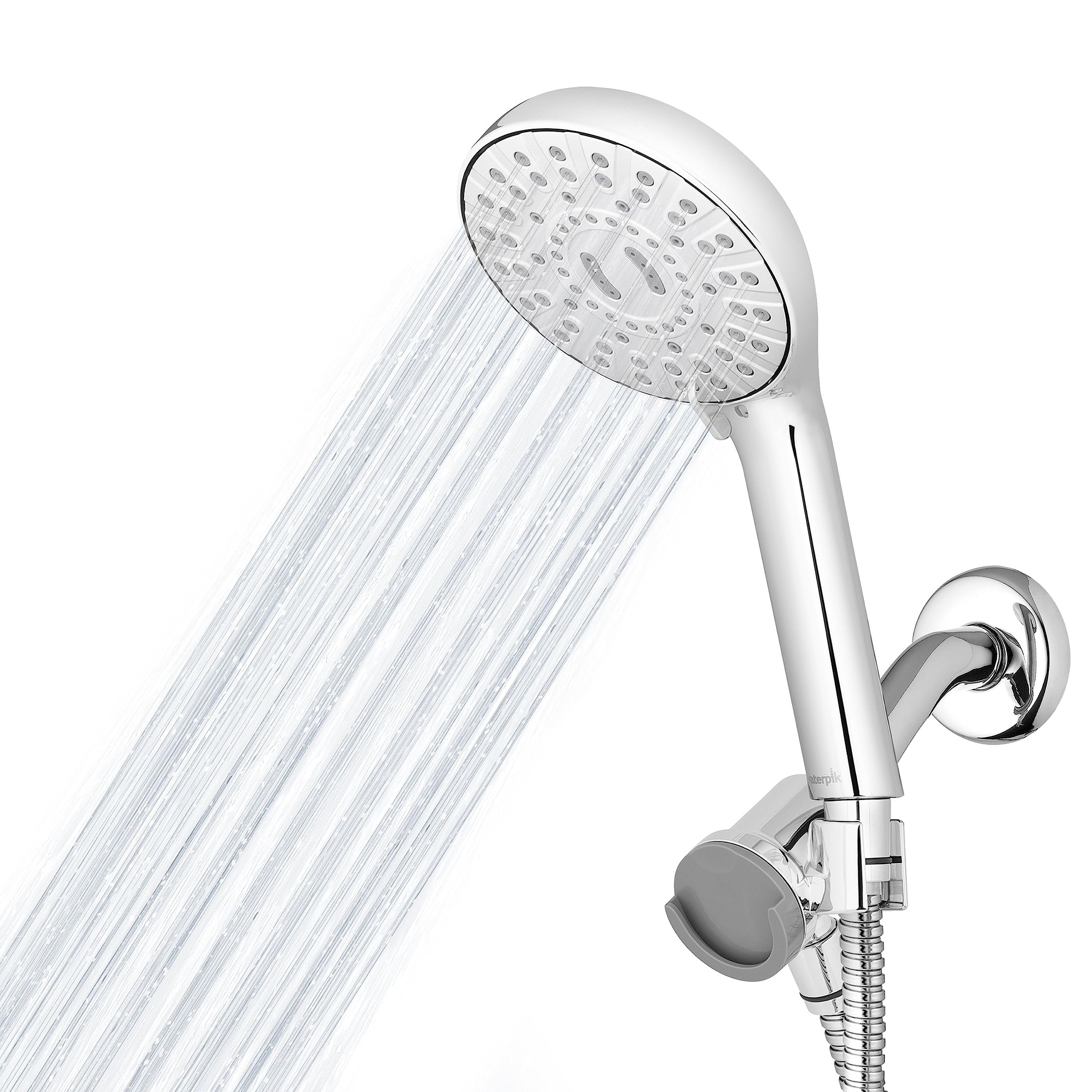 Alcachofa De Ducha Waterpik Magnetic Dual Dock Chrome Qmp-863me - Venta Internacional. $2,149
