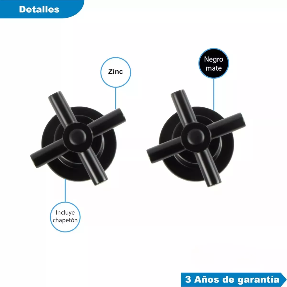 Foto 7 pulgar | Regadera Cuadrada Xxl 16 Con Tubo En Acero Inoxidable, Manerales De Tipo Cruceta Y Resumidero Con Trampa