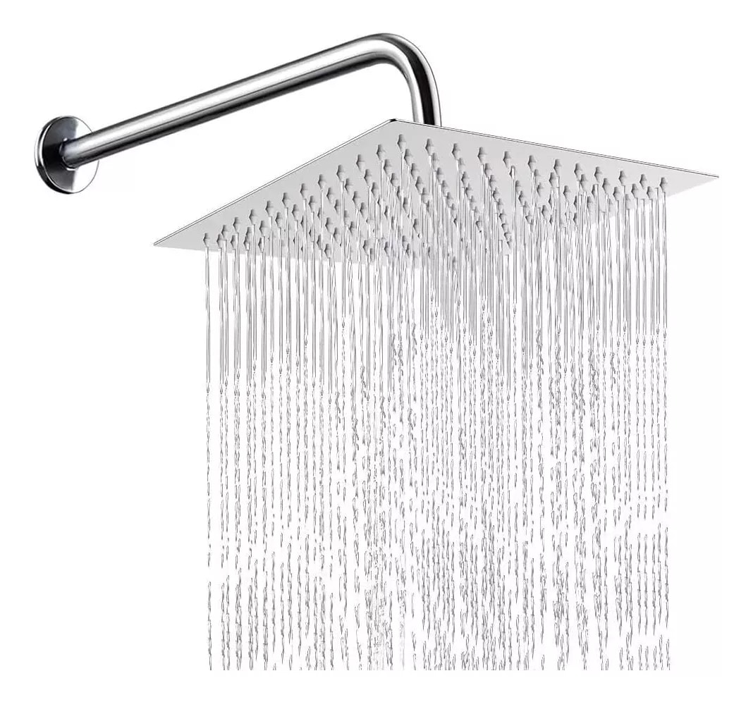 Regadera Cuadrada Repar de Acero Inoxidable $399