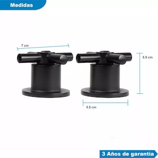 Foto 3 | Regadera con Manerales y Resumidero Repar Negro