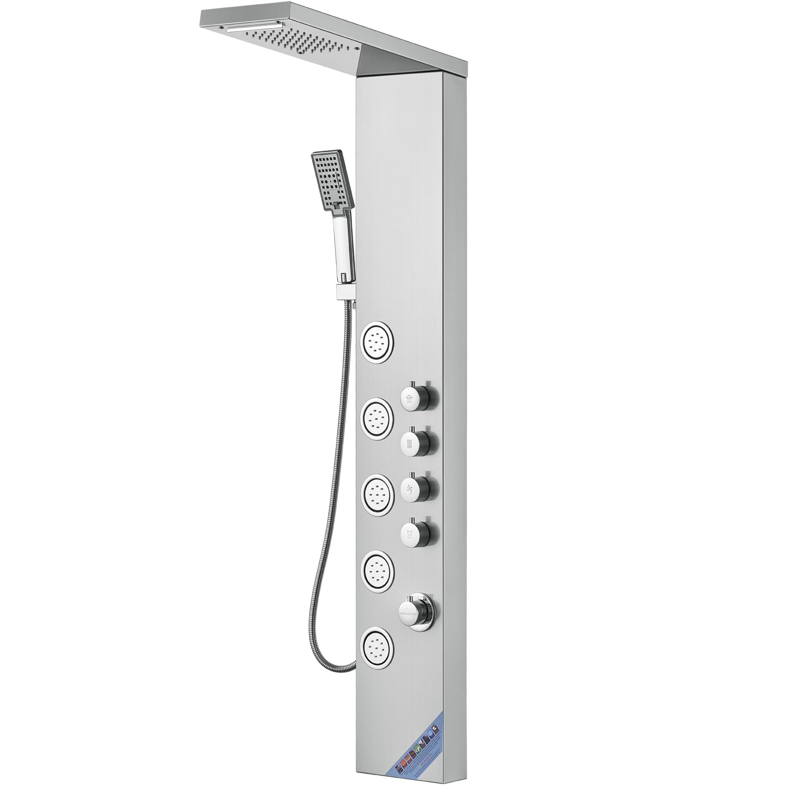 Foto 1 | Shower Tower Vevor, 4 Modos De Ducha, Masaje Con Lluvia Y Cascada - Venta Internacional.