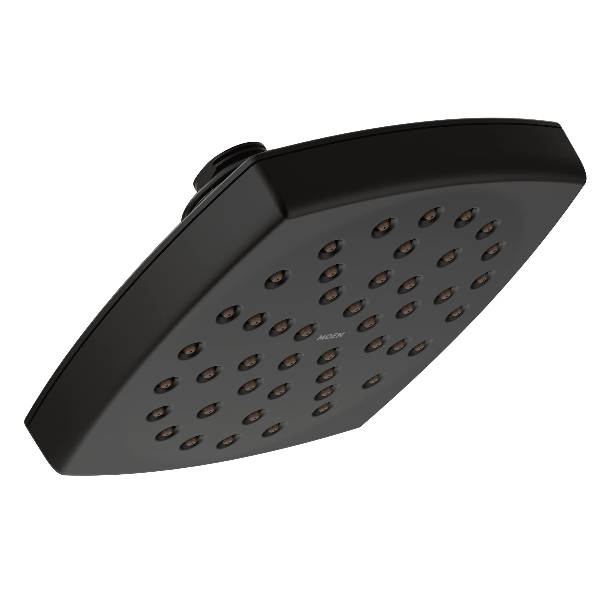 Cabezal De Ducha Moen Voss S6365epbl 6 Rainshower Negro Mate - Venta Internacional.