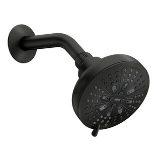 Foto 1 | Cabezal De Ducha Moen Hydro Energetix De Ocho Funciones, 5 Cm, Negro Mate - Venta Internacional.