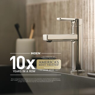 Foto 4 | Kit De Molduras De Ducha Moen Commercial M-dura Classic De Níquel Cepillado - Venta Internacional.