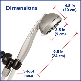 Foto 4 | Cabezal De Ducha Portátil De Alta Presión Waterpik Powerpulse 6 Mode - Venta Internacional.