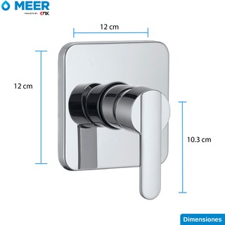 Foto 4 | Mezcladora para Regadera Cnx de Acero Inoxidable