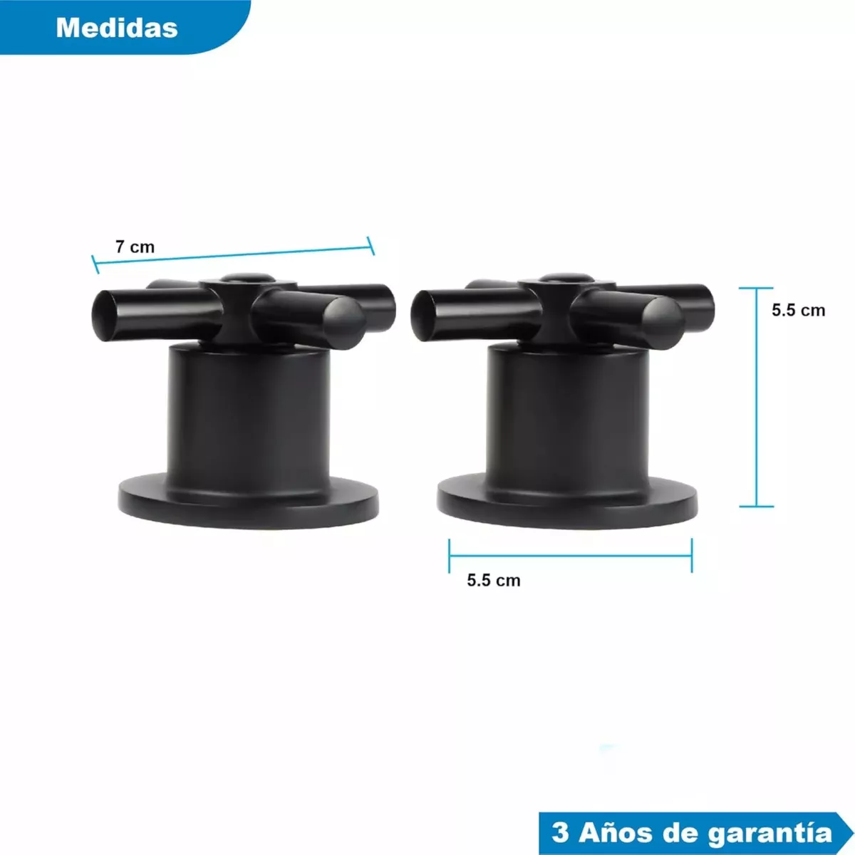 Foto 3 pulgar | Manerales para Regadera Repar Negro