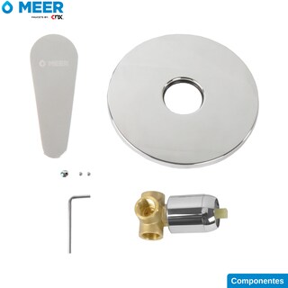Foto 6 | Mezcladora Satinada para Regadera de Baño Cnx