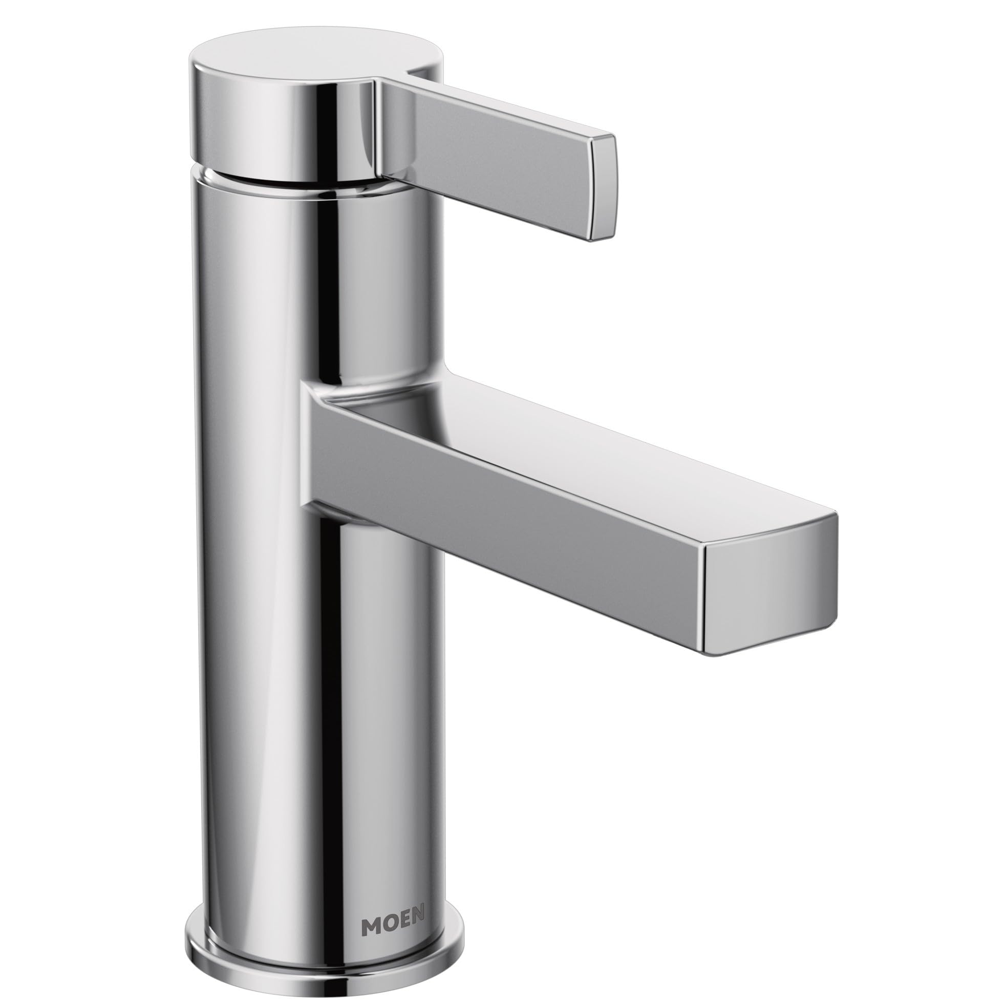 Grifo De Baño Moen Beric Chrome Modern De Una Sola Manija 84774 - Venta Internacional.