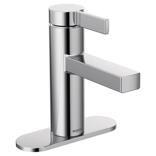 Foto 6 | Grifo De Baño Moen Beric Chrome Modern De Una Sola Manija 84774 - Venta Internacional.