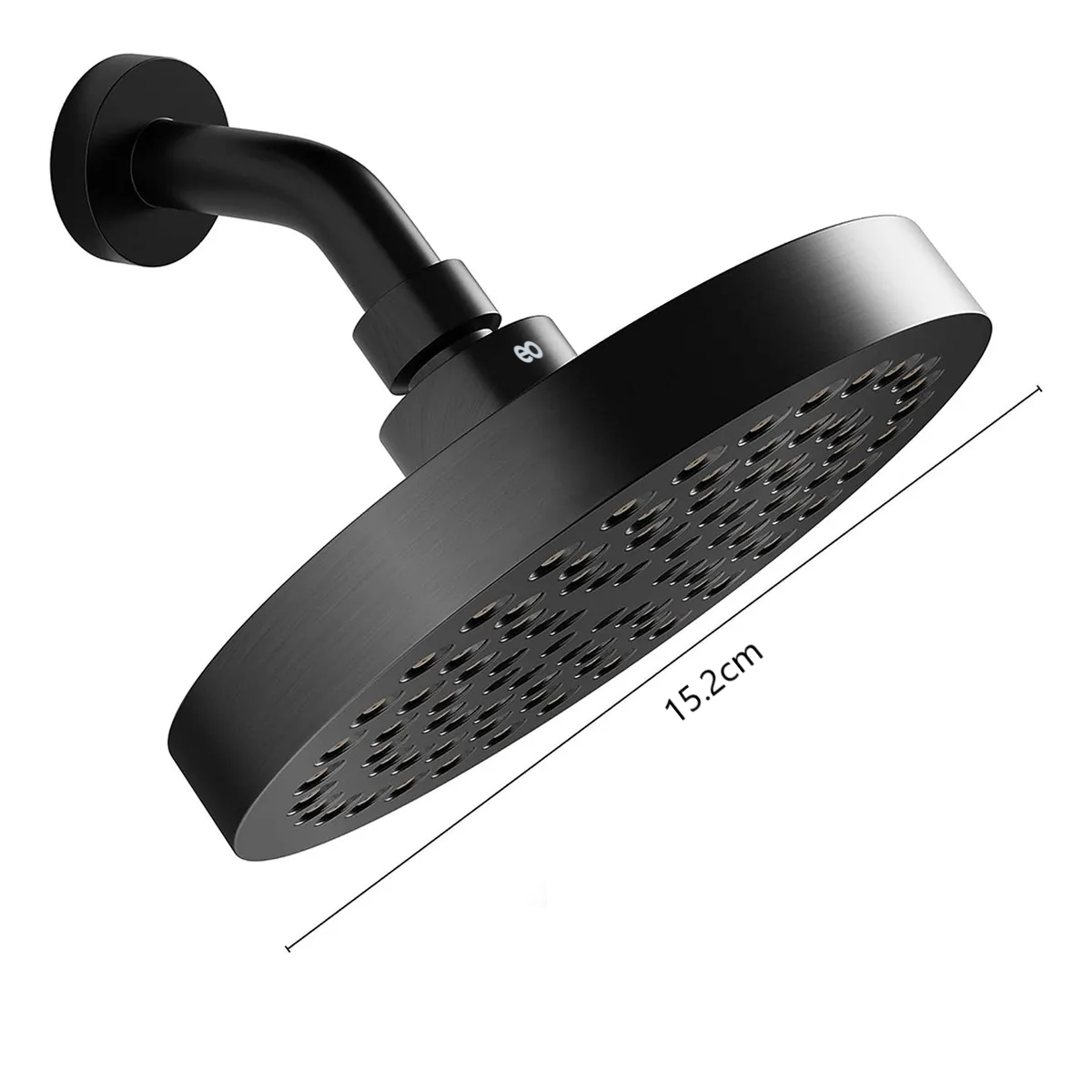 Foto 3 pulgar | Cabezal Ducha Regadera Para Baño Redonda Eo Safe Imports Esi-20282 Negro