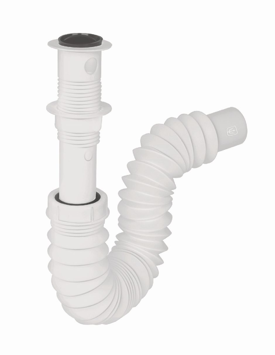 Foset Ce-235, Céspol Flexible Tipo ''p'' Para Lavabo De 1 1/4'', De Polipropileno
