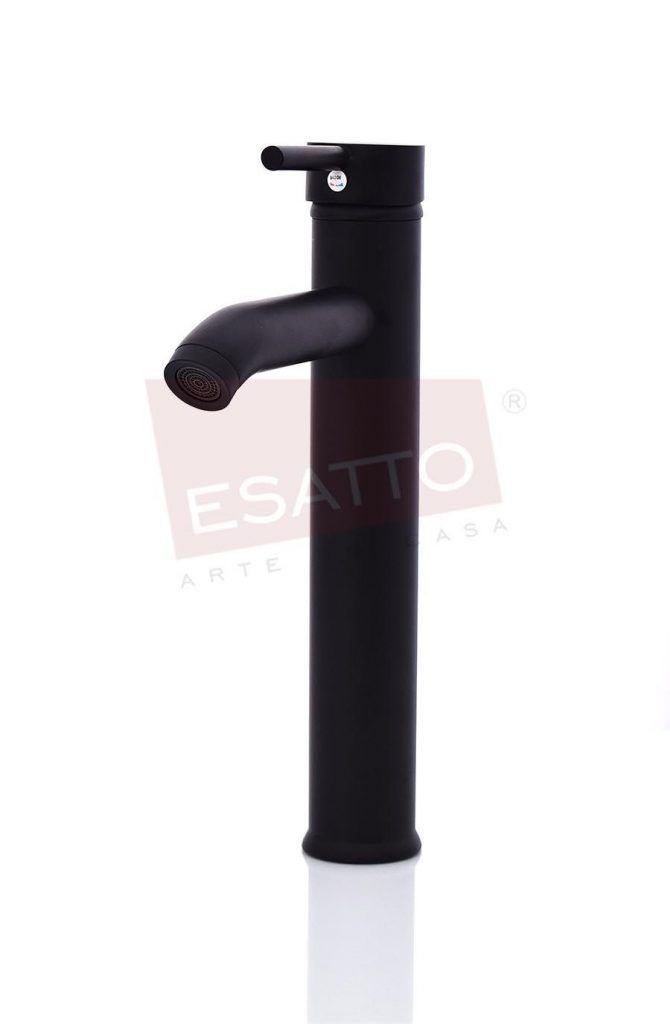 Foto 4 pulgar | Esatto  Kit Globus N Paquete Con Lavabo Cerámica Llave Negra Y Desagües