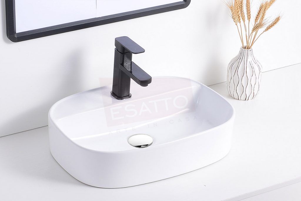 Esatto  Kit Mer Nc Paquete De Lavabo Llave Negra Y Desagües