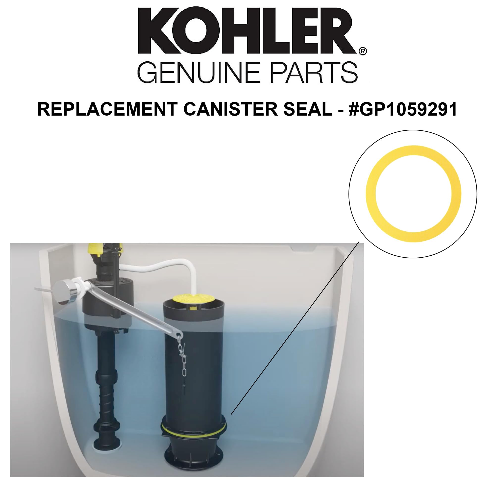 Foto 5 pulgar | Pieza De Repuesto Gp1059291 De Kohler, Sello De Lata, Original (paquete De 2) - Venta Internacional.
