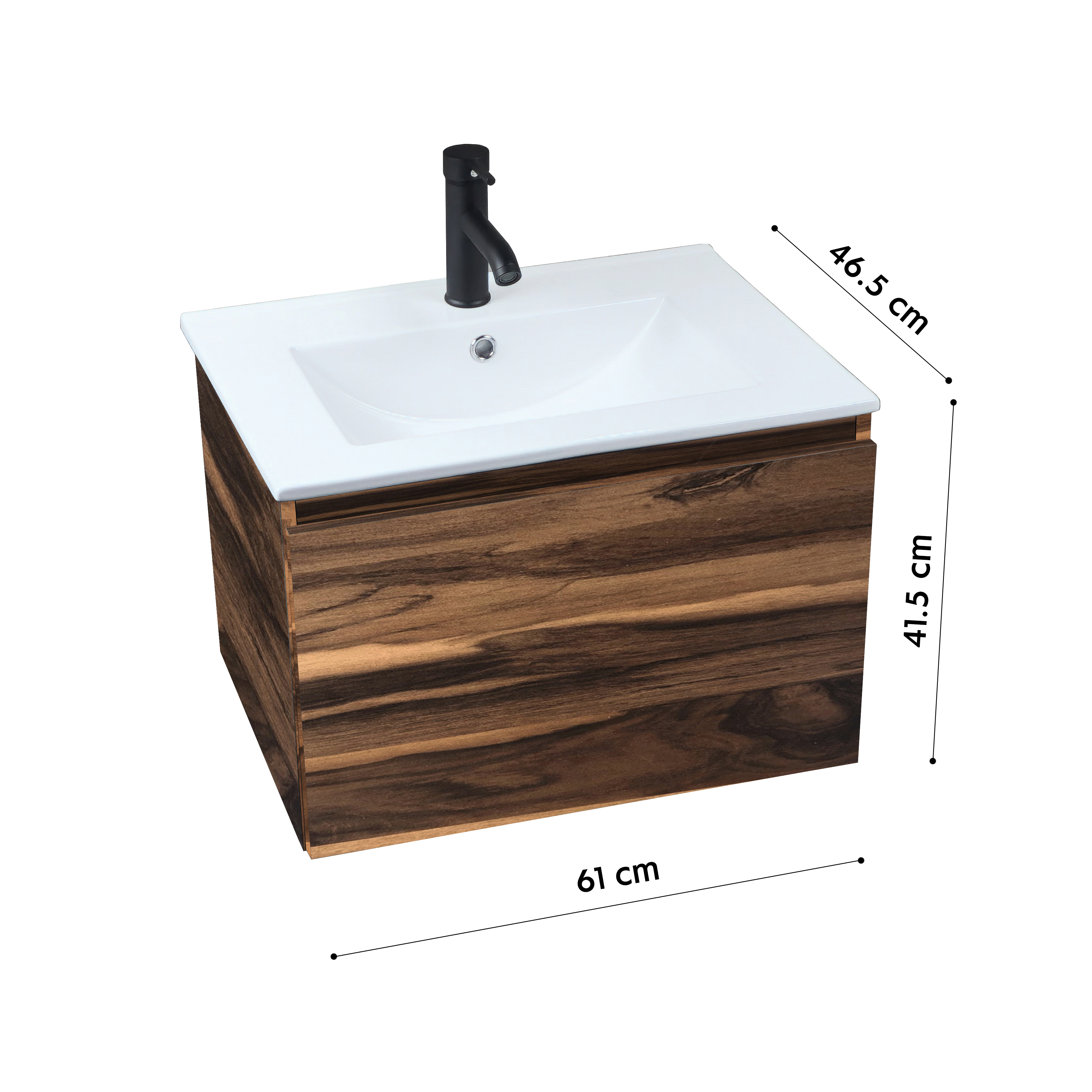 Foto 3 pulgar | Mueble Para Baño Esatto Moderno Buna Tzalam Incluye Todo Para Instalarlo