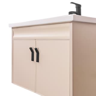 Foto 3 | Gabinete Para Baño Nevada Con Espejo, Lavabo De Cerámica Y Grifería