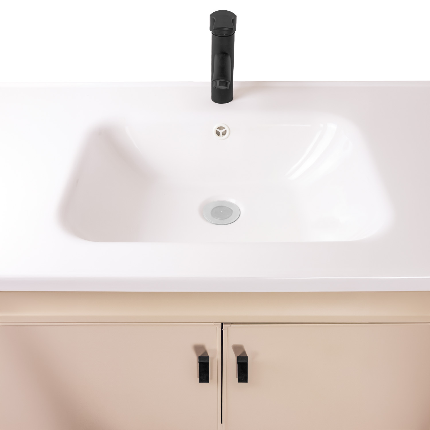Foto 6 pulgar | Gabinete Para Baño Nevada Con Espejo, Lavabo De Cerámica Y Grifería