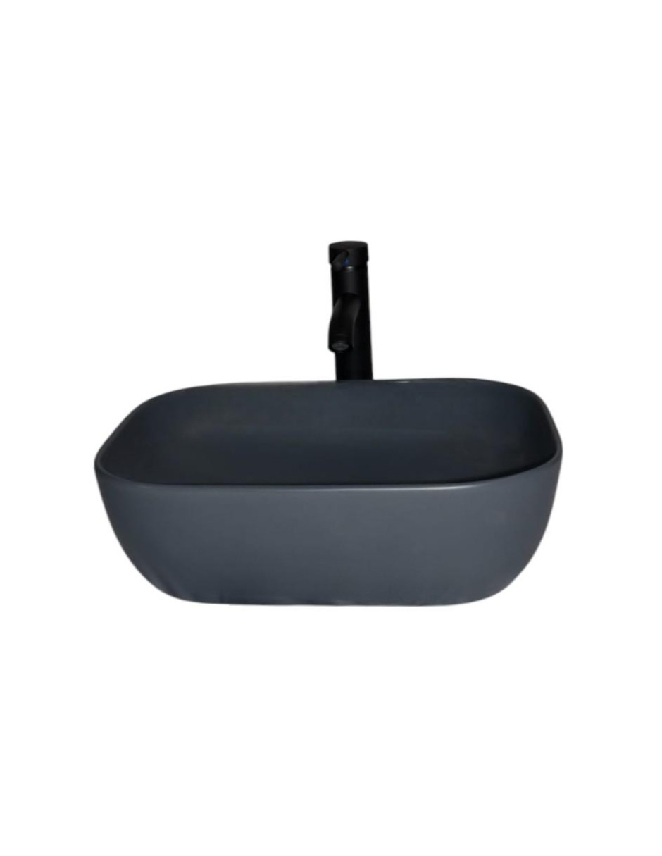 Foto 3 pulgar | Kit Lavabo Ovalin Matt Negro Con Accesorios