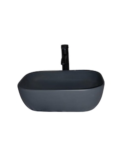Foto 2 | Kit Lavabo Ovalin Matt Negro Con Accesorios