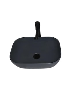 Foto 3 | Kit Lavabo Ovalin Matt Negro Con Accesorios