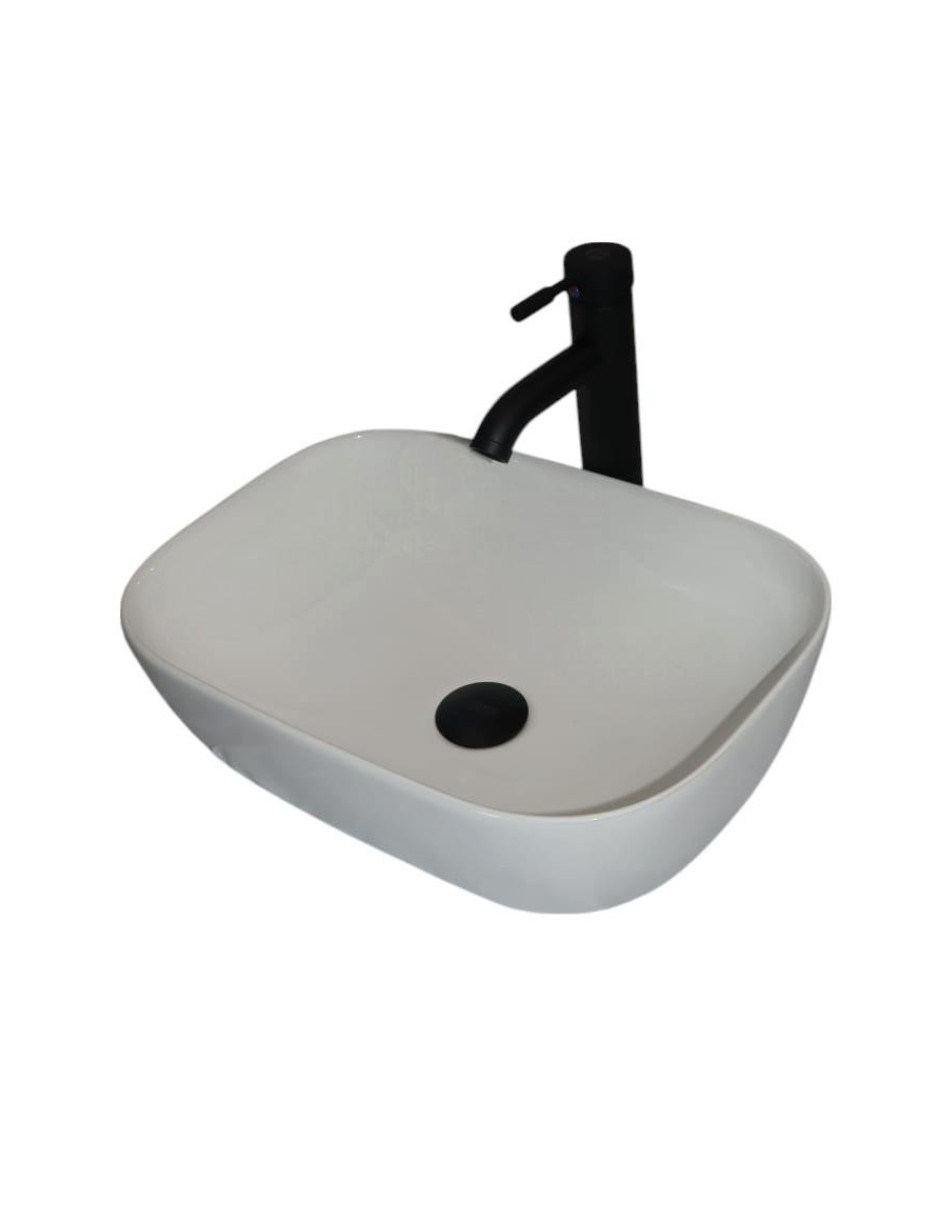 Kit Lavabo Ovalin Kiran Con Accesorios