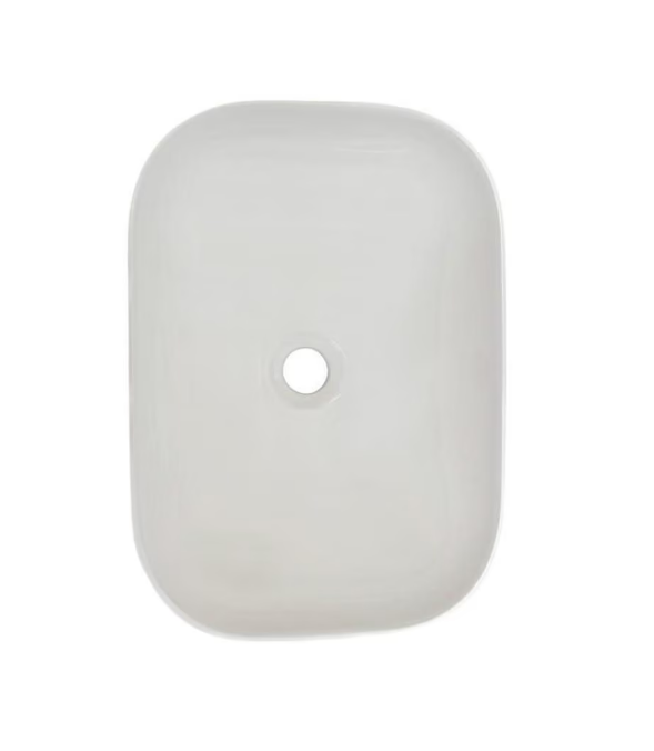 Foto 3 | Lavabo Ovalin Kiran Blanco