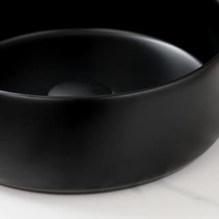 Foto 5 | Kit Lavabo Ovalin Amaia Negro Mate Con Accesorios