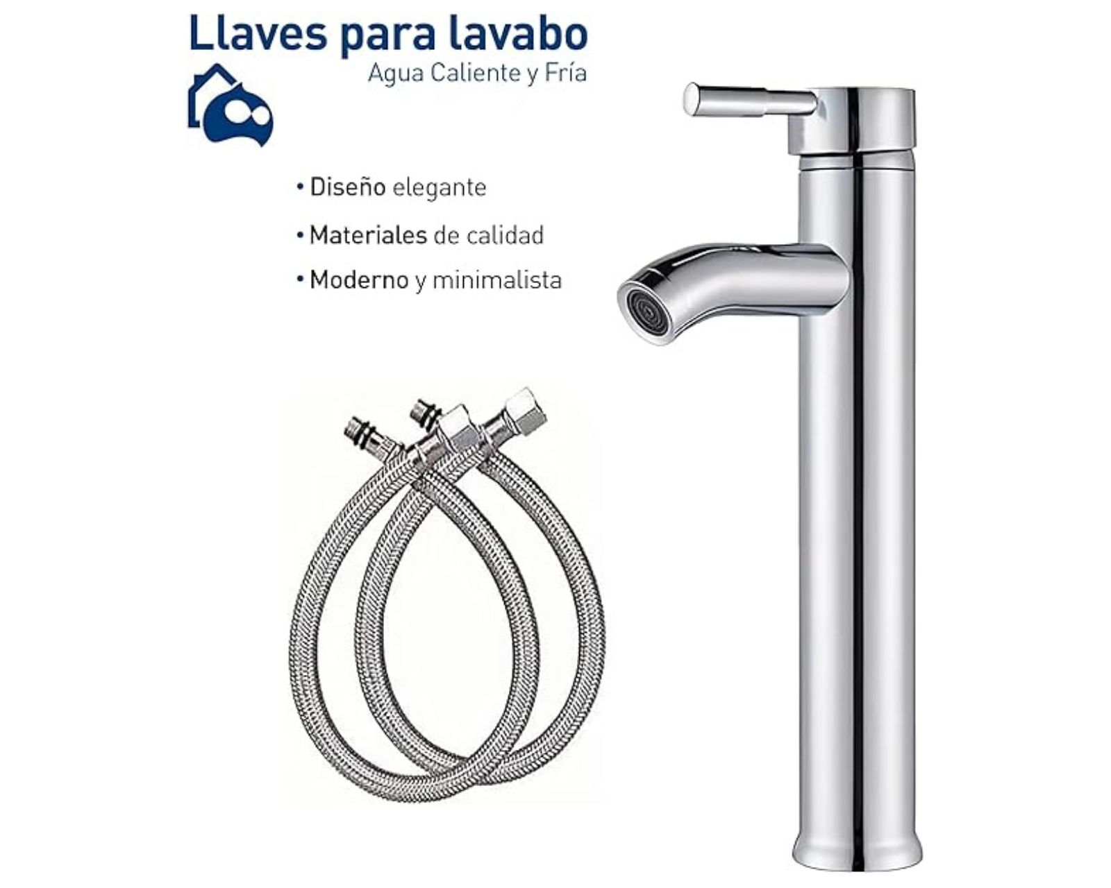 Foto 3 pulgar | Llave Mezcladora Bluelander para Baño