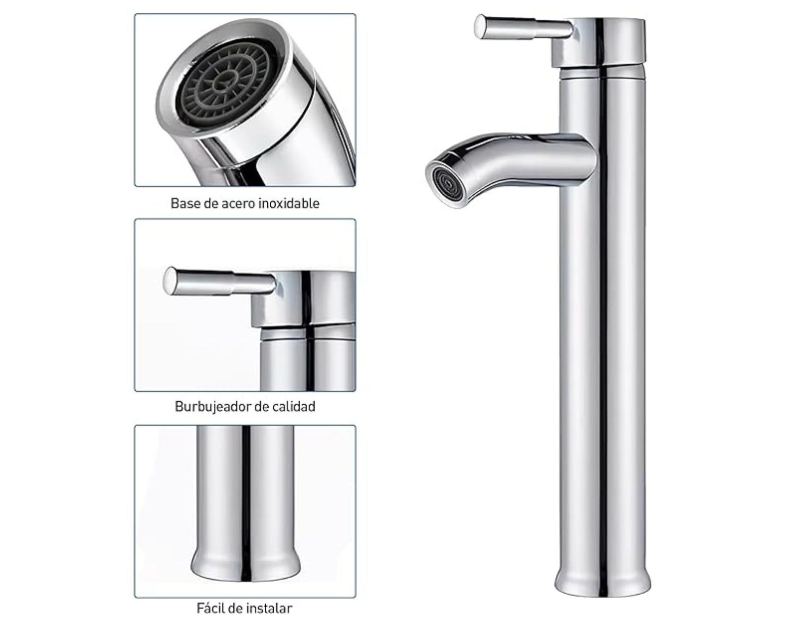 Foto 4 pulgar | Llave Mezcladora Bluelander para Baño