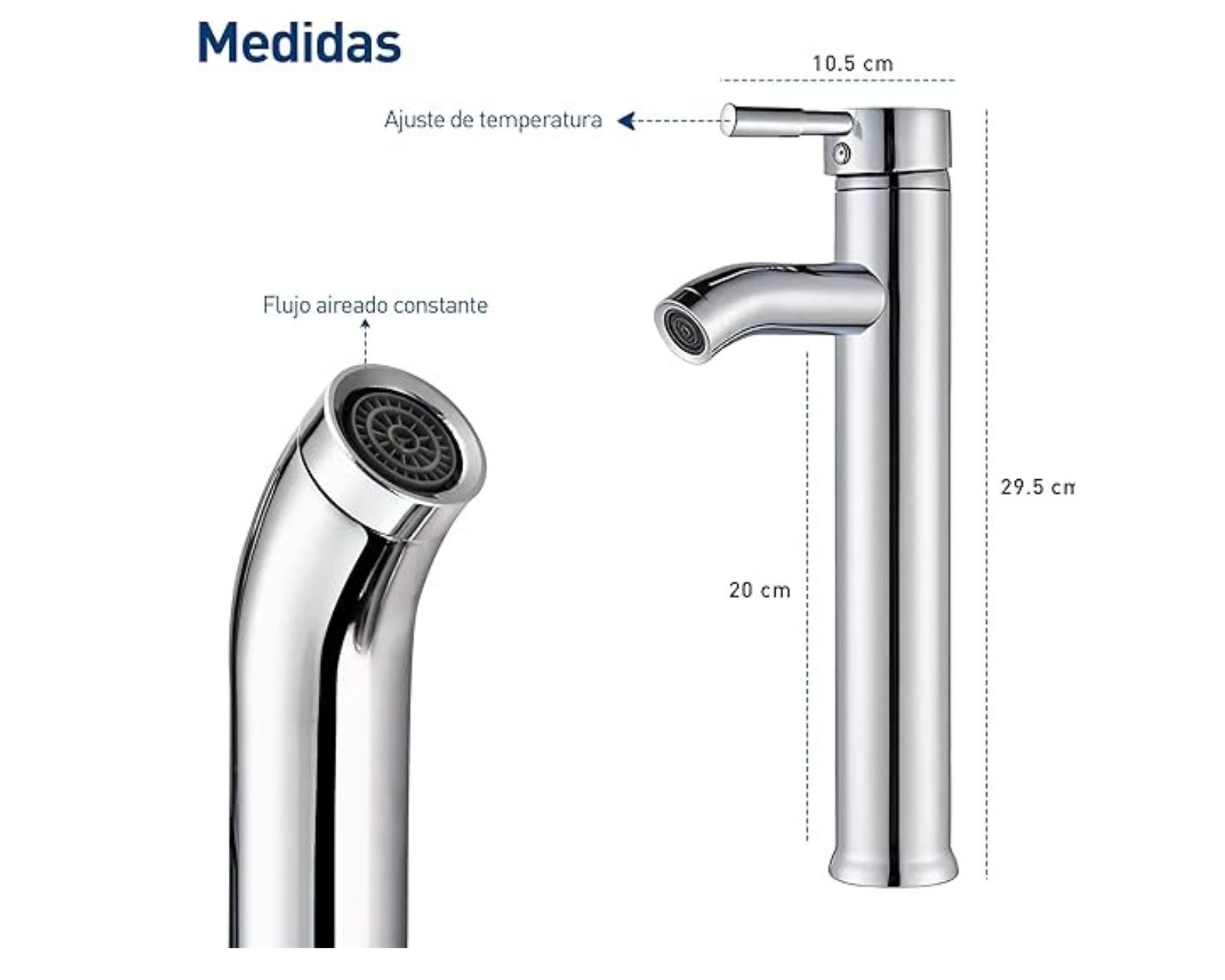 Foto 5 pulgar | Llave Mezcladora Bluelander para Baño