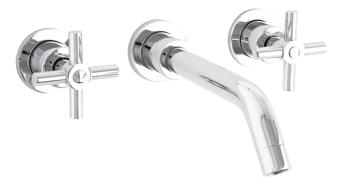 Llave Grifo Mezcladora Para Lavabo De Pared 4731 Dica