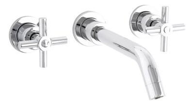 Foto 1 | Llave Grifo Mezcladora Para Lavabo De Pared 4731 Dica