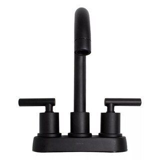 Foto 4 | Mezcladora Para Lavabo 4'' Tipo Bar Negro Mate 14cl.2 Urrea