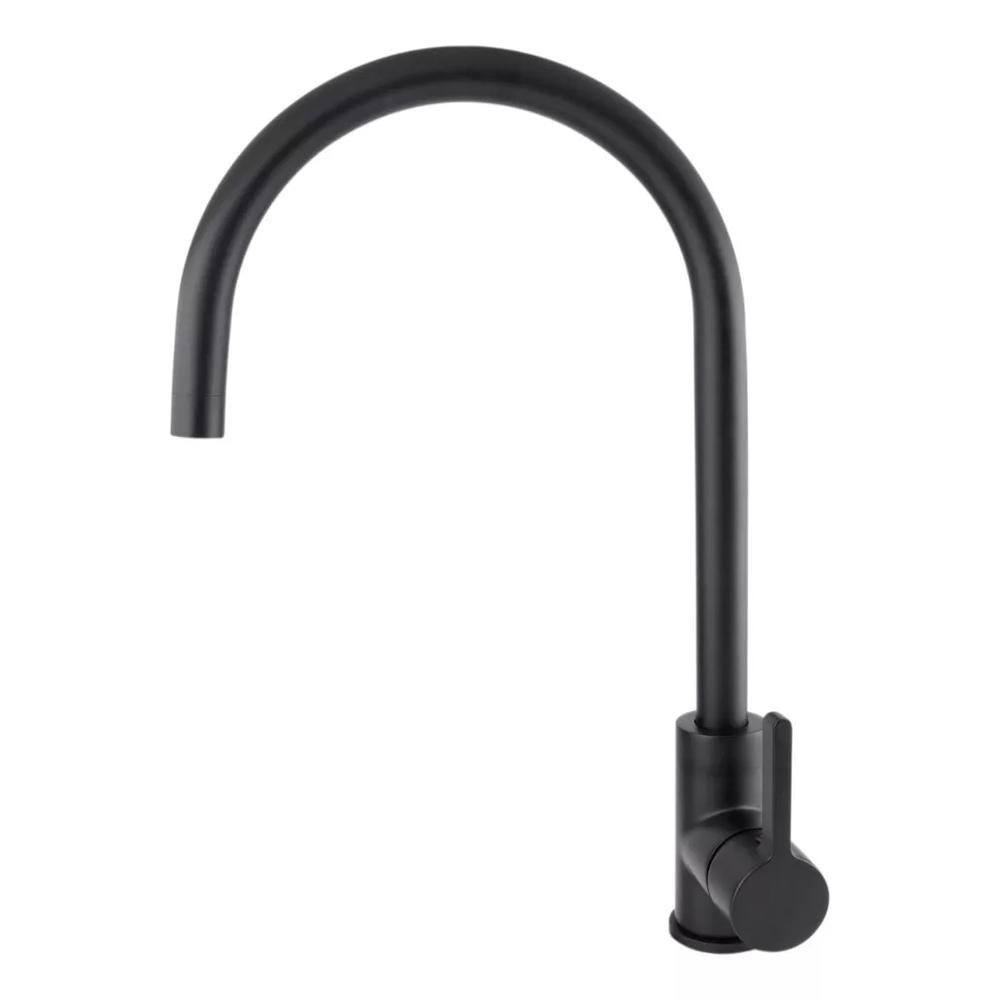 Foto 3 pulgar | Monomando Retractil Urrea Para Fregadero Negro Mate 9498.2