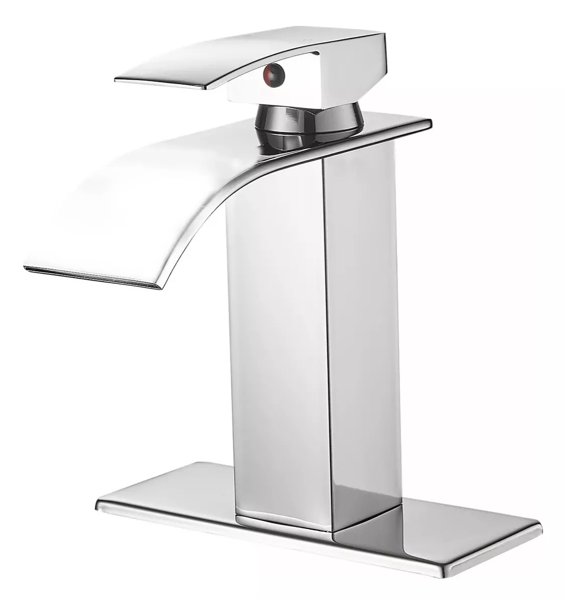 Foto 2 pulgar | Lavabo Grifo Baño Llave Monomando Plata Xtellar