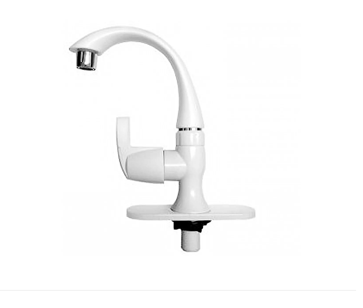 Foto 2 | Llave Monomando Grifo Abs Individual Lavabo Blanco Xtellar