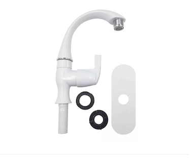 Foto 3 | Llave Monomando Grifo Abs Individual Lavabo Blanco Xtellar