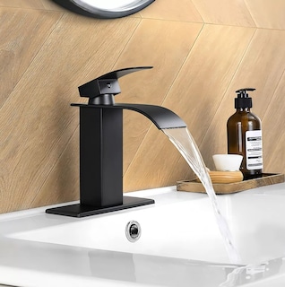 Foto 2 | Lavabo Grifo Baño Llave Monomando Negro Xtellar