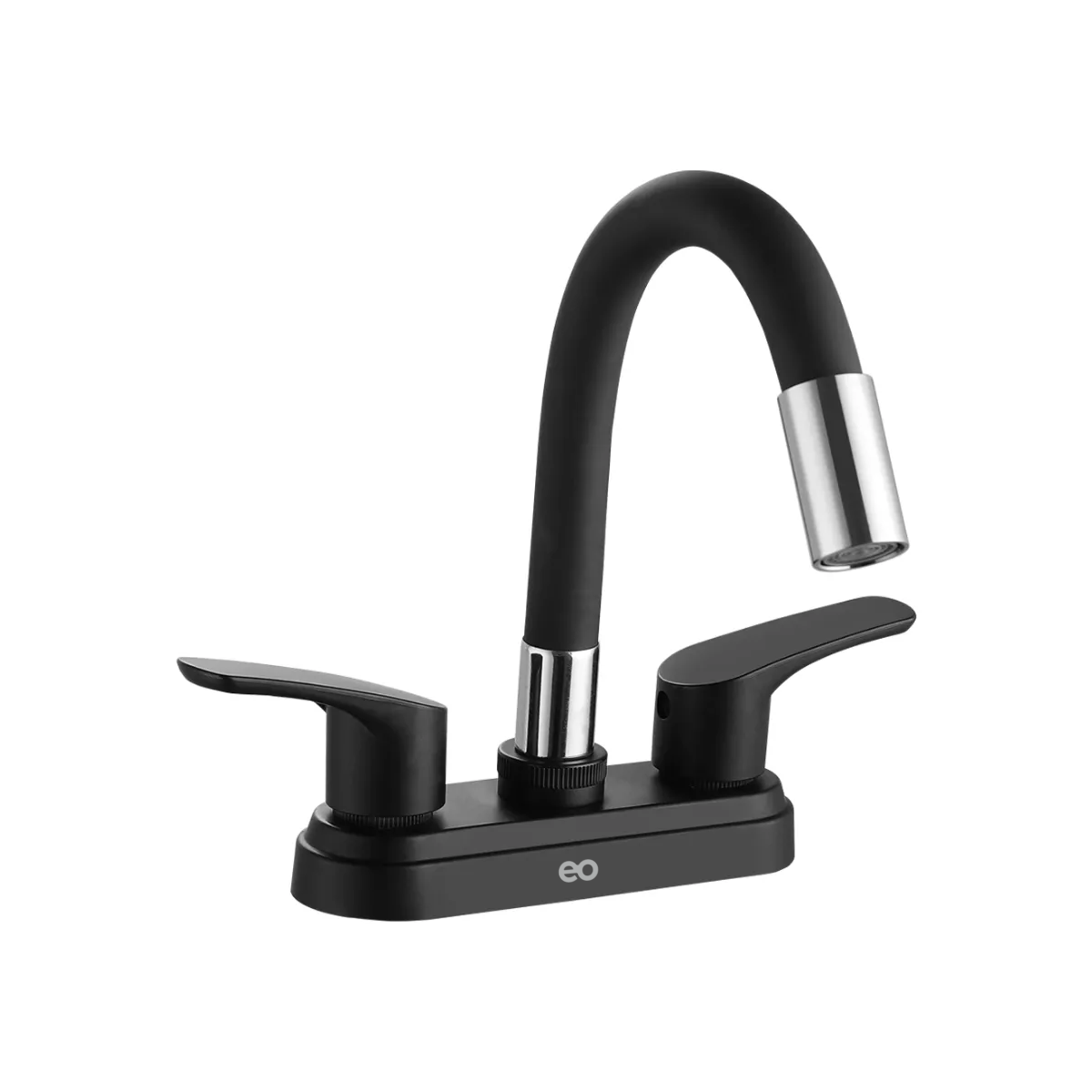 Foto 2 pulgar | Llave Mezcladora Negra Para Lavabo Cuello Flexible Mate Eo Safe Imports Esi-18883 Negro