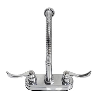 Foto 3 | Mezcladora Duomando Para Lavabo, Cuello De Cisne, Maneral Palanca Curva