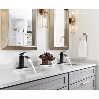 Foto 5 | Mezclador Monomando Para Lavabo De Baño Lab.g Negro