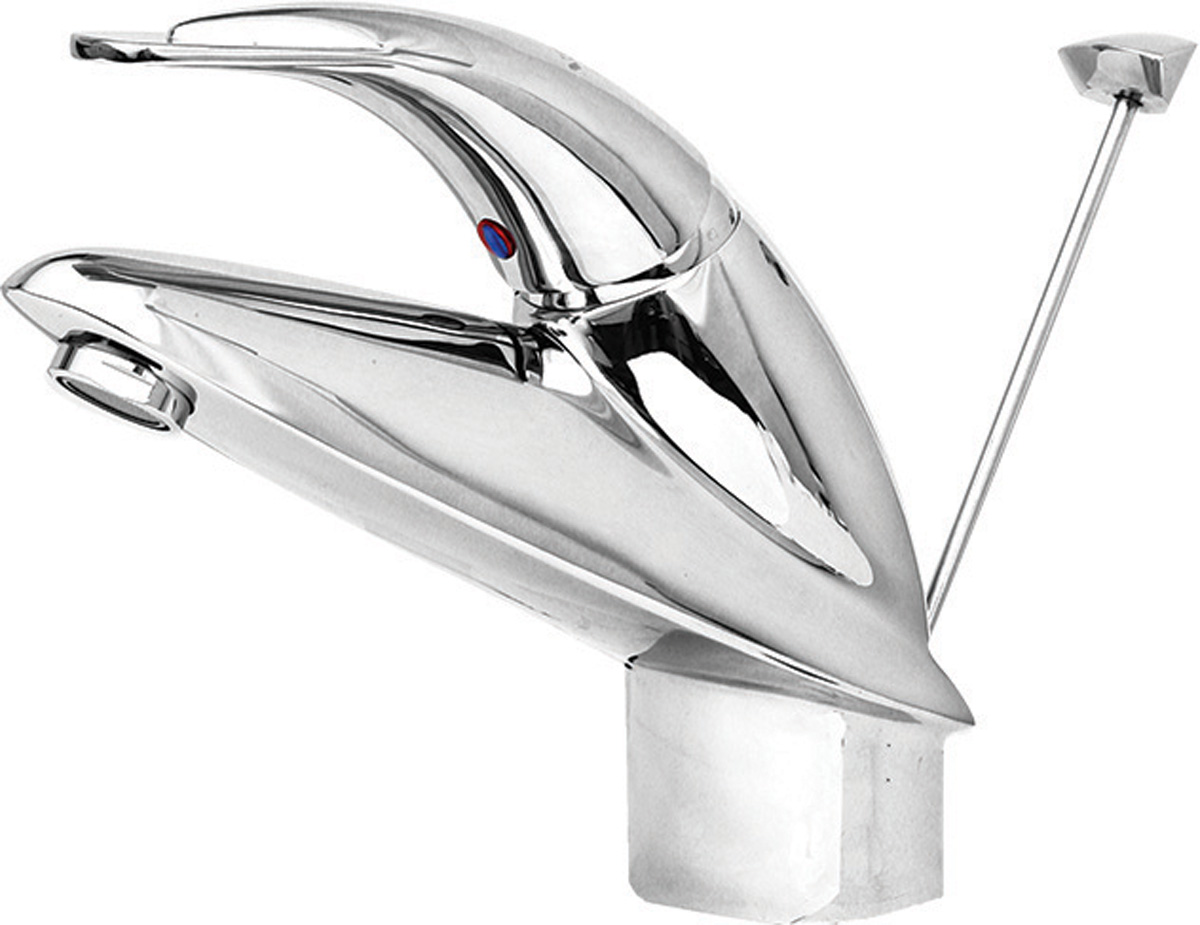 Foto 4 pulgar | Mezcladora Para Lavabo Con Desagüe Mod. Biella - Cromo