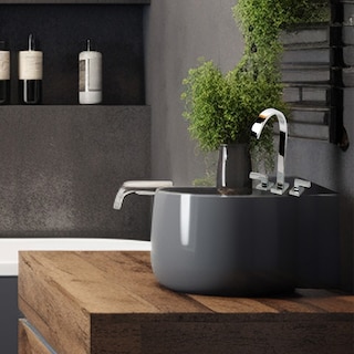 Foto 4 | Mezcladora Para Lavabo 8” Mod. Moselle - Cromo