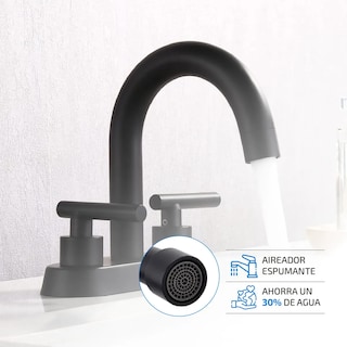 Foto 5 | Grifería Belug De Baño Femmto Baño Color Negro Acabado Mate