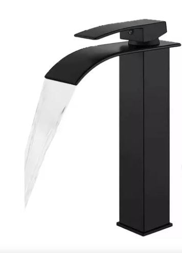 Grifo Mezclador Monomando Wünd Negro para Lavabo $1,386